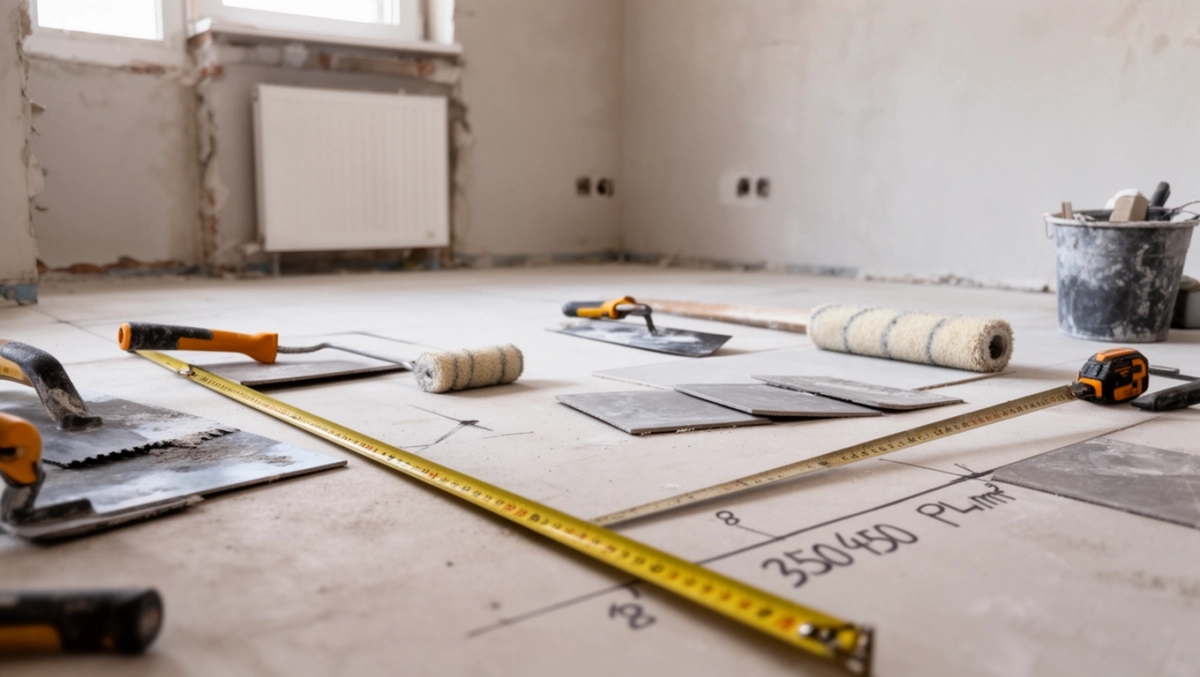 cena za metr robocizny wykończenia mieszkania