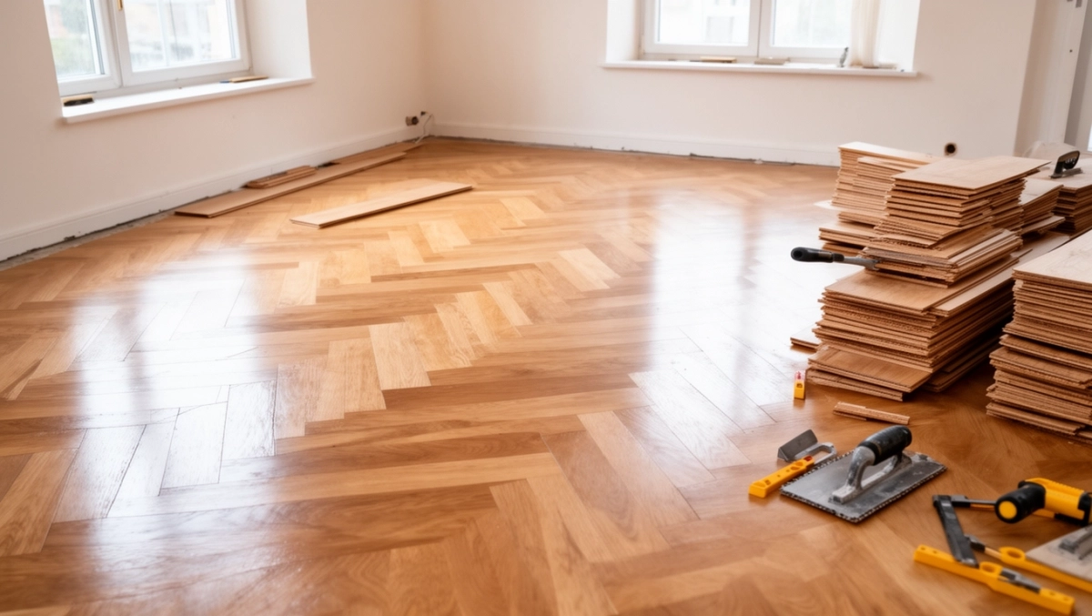 Ile kosztuje położenie paneli w jodełkę