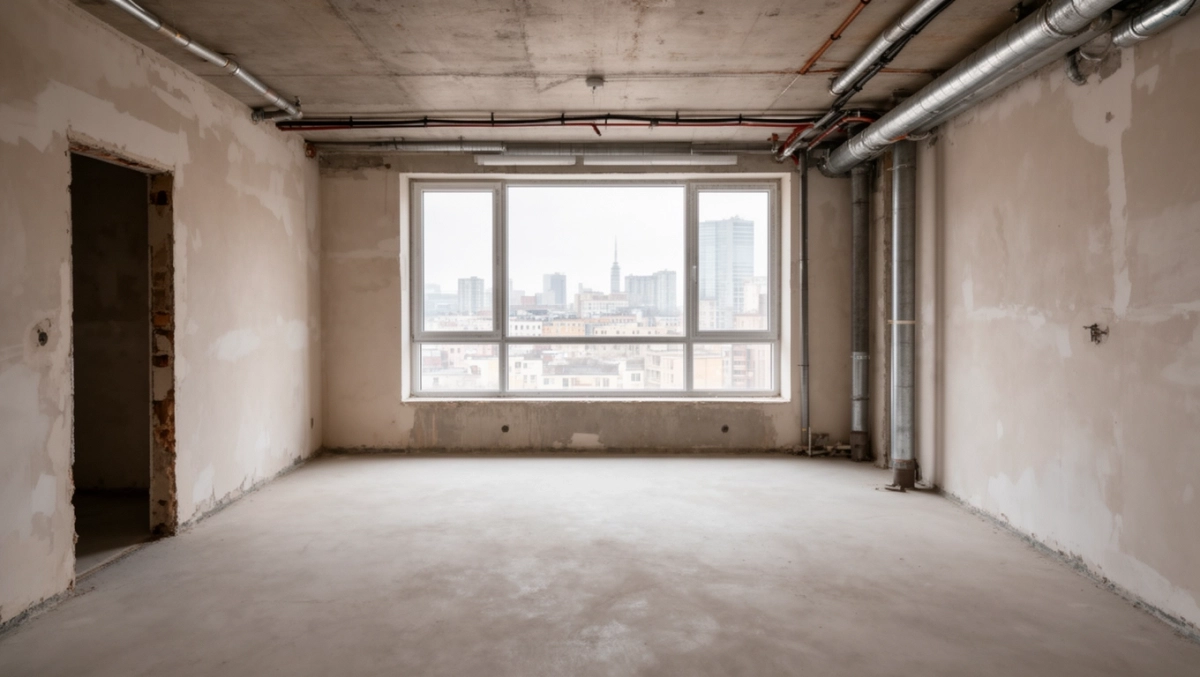 wykończenie mieszkania deweloperskiego krok po kroku